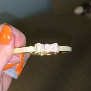 Kate Spade Glitter Bow Bracelet